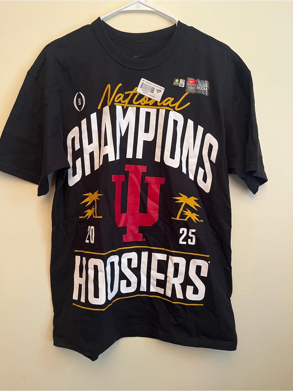 Nike Indiana Hoosiers National Champions 2025 T-Shirt